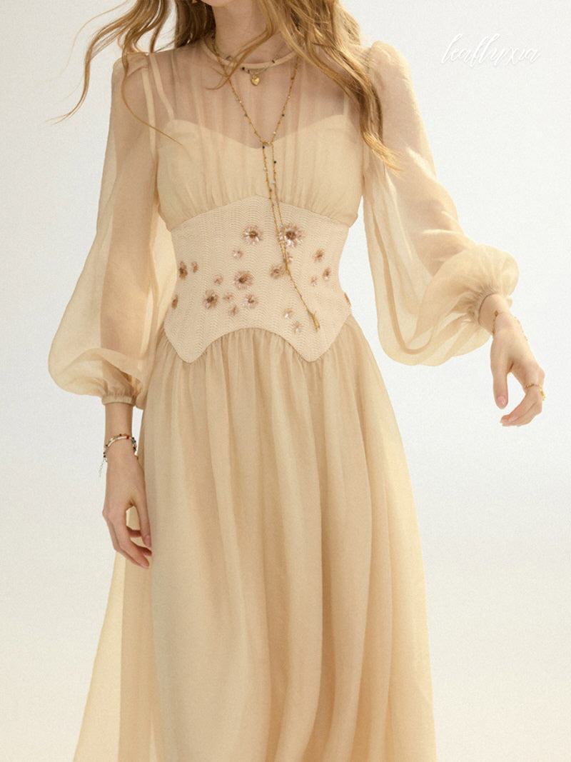 Aurelia Bloom Corset Dress