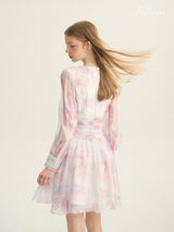 Blush Petal Mini Dress
