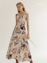 Ethnic Floral Long Dress