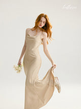 Silken Poise Dress