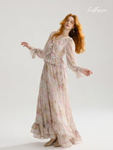 Winter Bloom Veil Dress