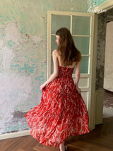 Red Bloom Sonata Dress