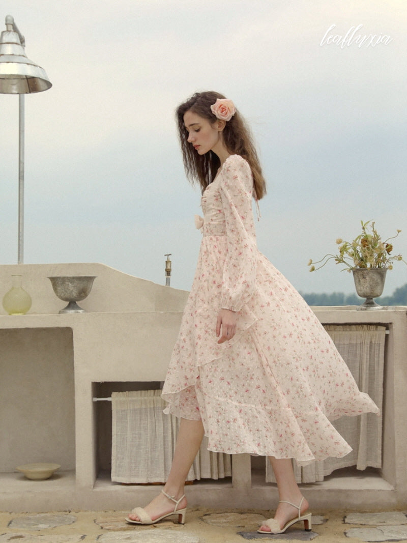 Soft Peony Dress