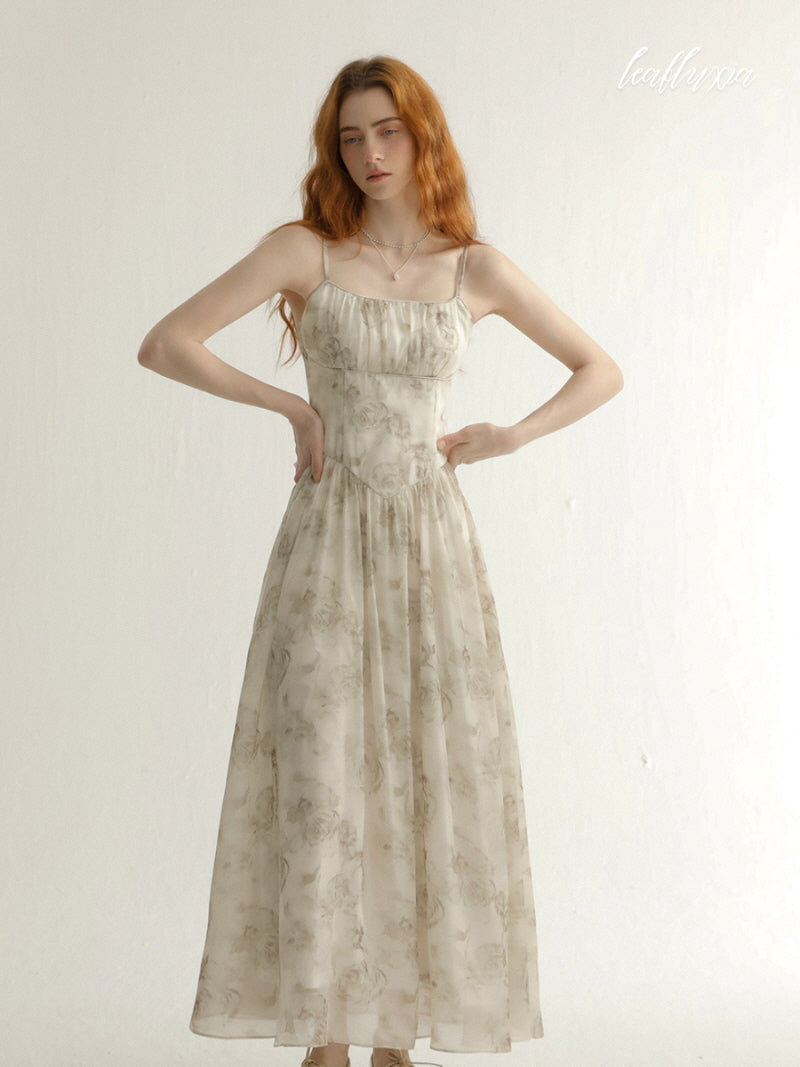 Pure Rose Veil Dress