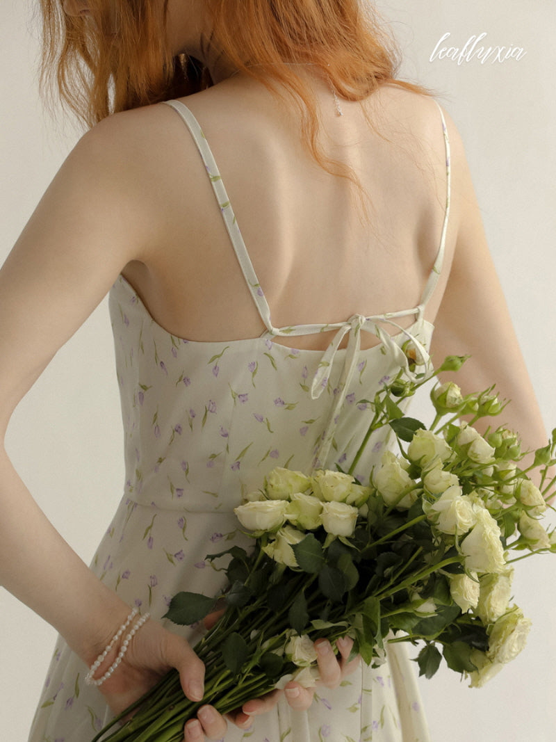 Soft Lavender Bloom Dress