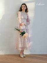 Blushing Petal Harmony Dress
