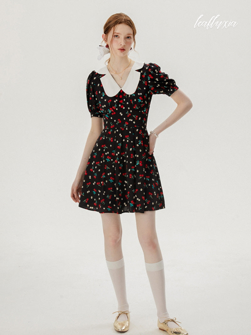 Cherry Blossom Mini Dress