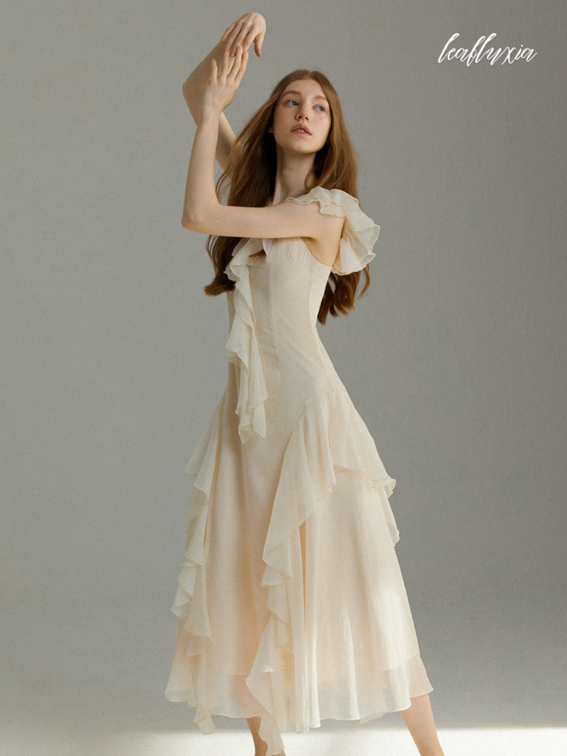 Creamy Elegance Dress