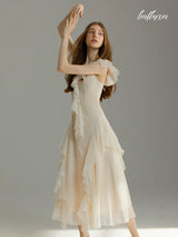 Creamy Elegance Dress