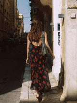 Midnight Rose Reverie Dress