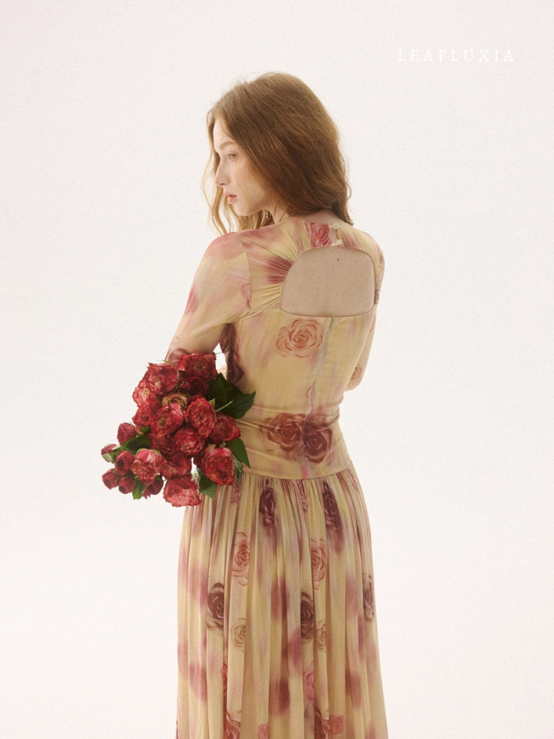 Golden Rose Reverie Dress