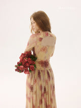 Golden Rose Reverie Dress