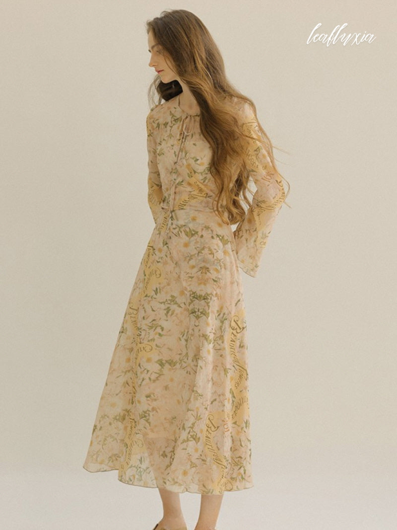 Amber Floral Long Dress
