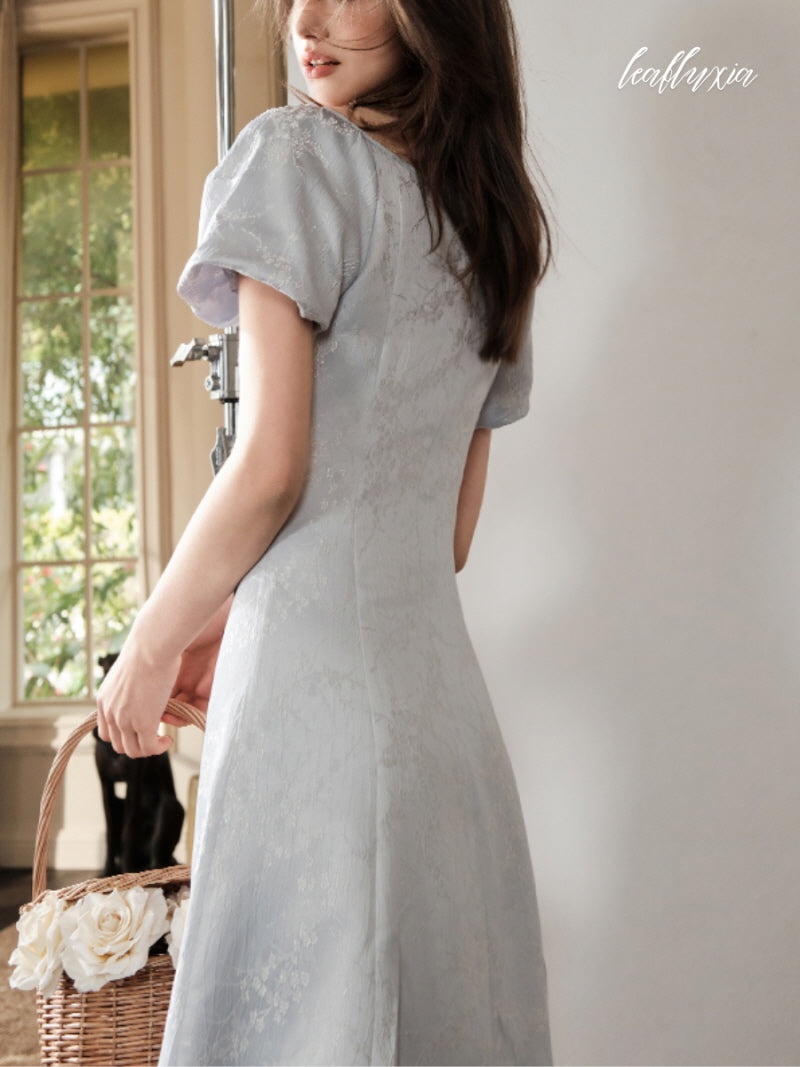 Arctic Serene Bloom Dress