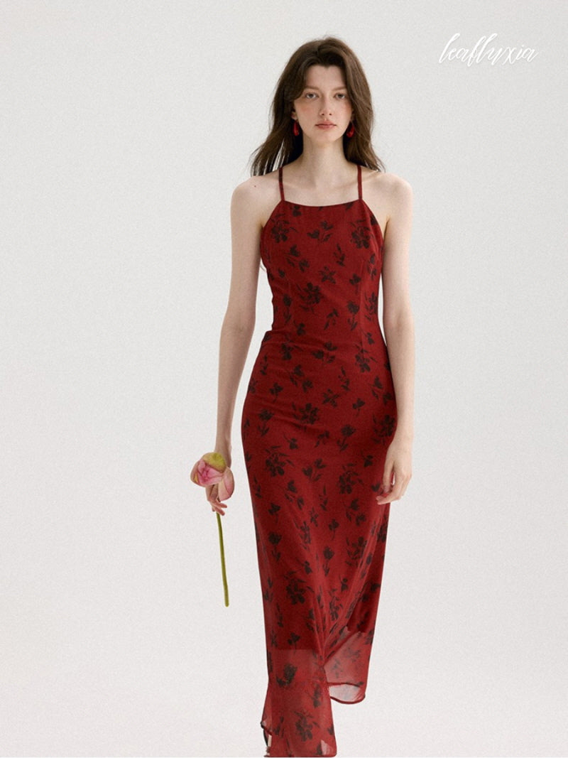 Rosé Noir Reverie Dress