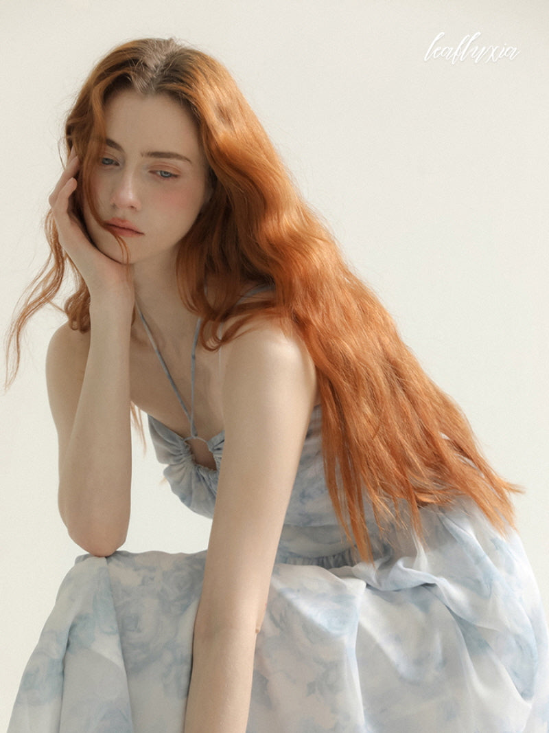 Blue Petal Reverie Dress