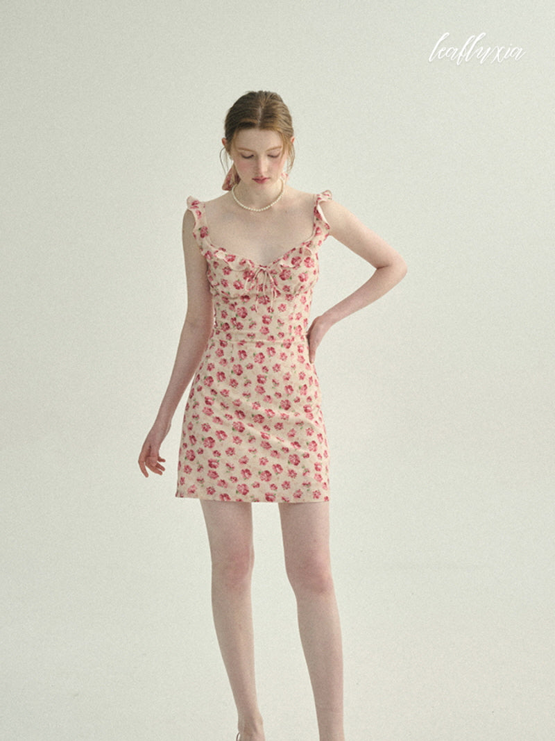 Rose Whisper Lounge Dress