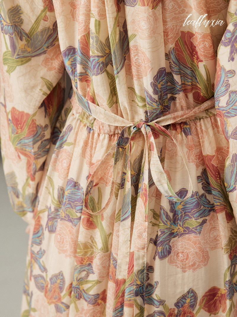 Spring Serenade Floral Dress