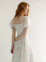 Ivory Petal Garden Dress
