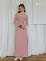 Rosy Grace Long Dress