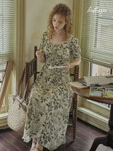 Verdant Willow Garden Dress