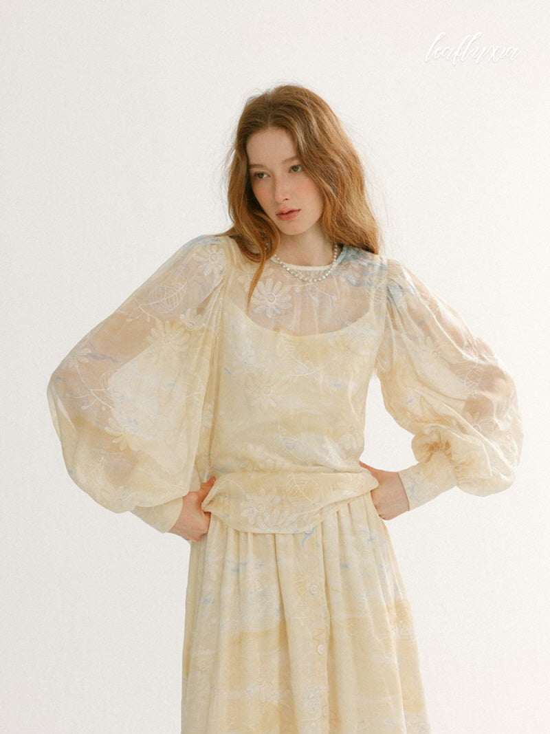Golden Serenity Two-Piece