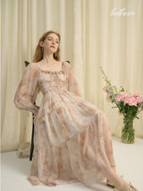 Whispering Breeze Chiffon Dress