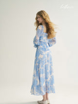 Blue Garden Serenade Dress