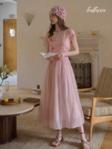 Blush Petal Tulle Dress