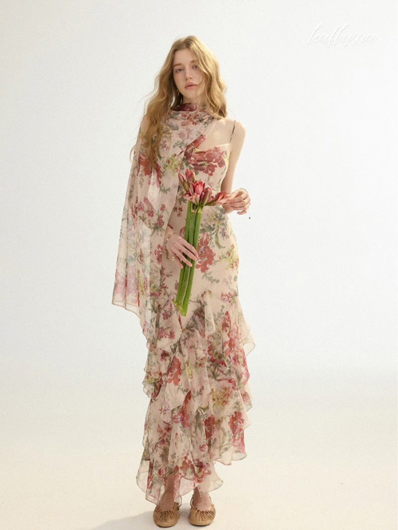 Floria Dream Chiffon Dress