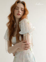 Ivory Petal Garden Dress