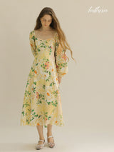 Citrus Grove Blossom Dress