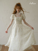 Ethereal Silk Waltz Dress