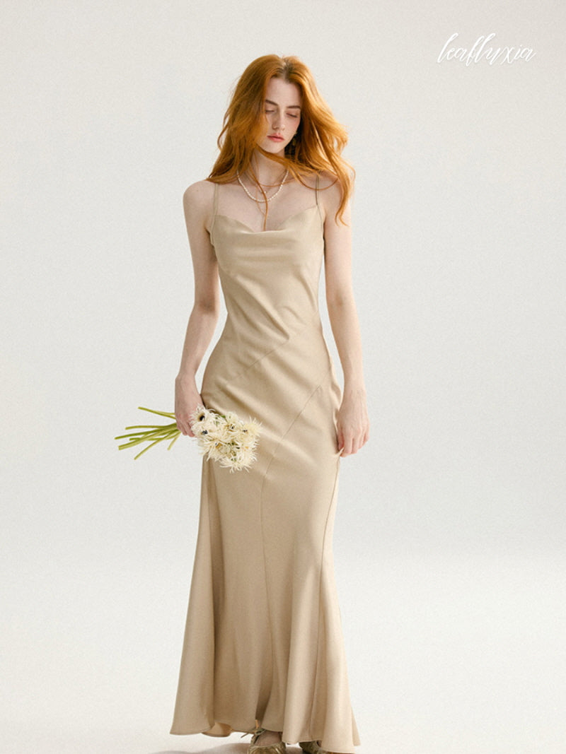Silken Poise Dress