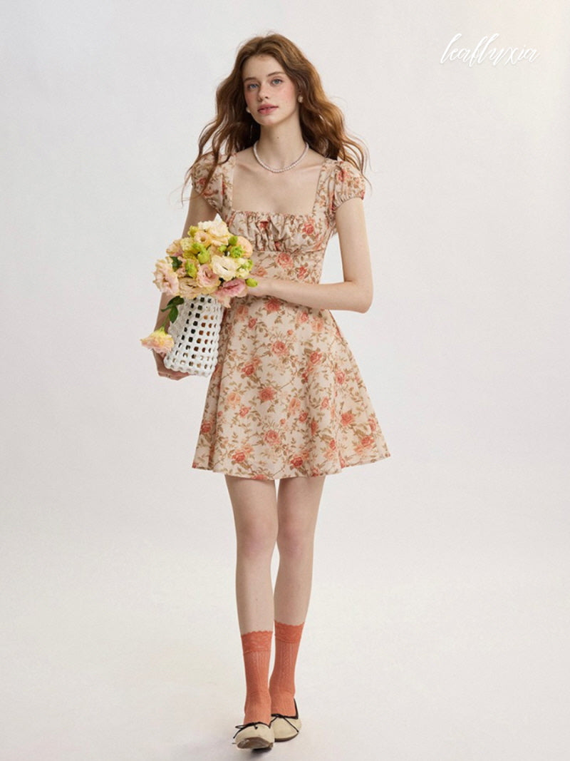 Rosé Charm Mini Dress
