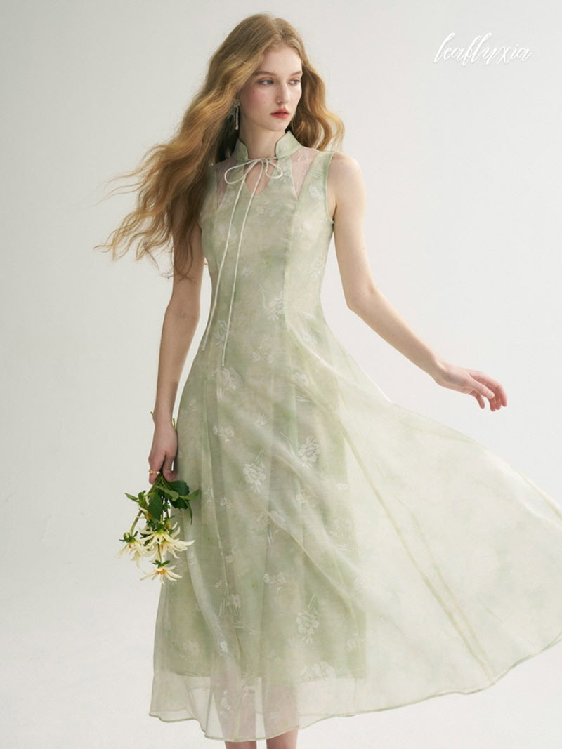 Celadon Whisper Dress