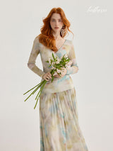 Celestine Veil Dress