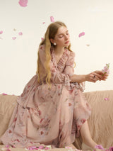 Rosy Whispers Dress
