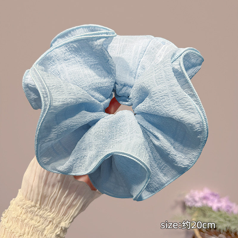 Aurielle Sheer Bloom Scrunchie