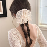 Aurielle Sheer Bloom Scrunchie